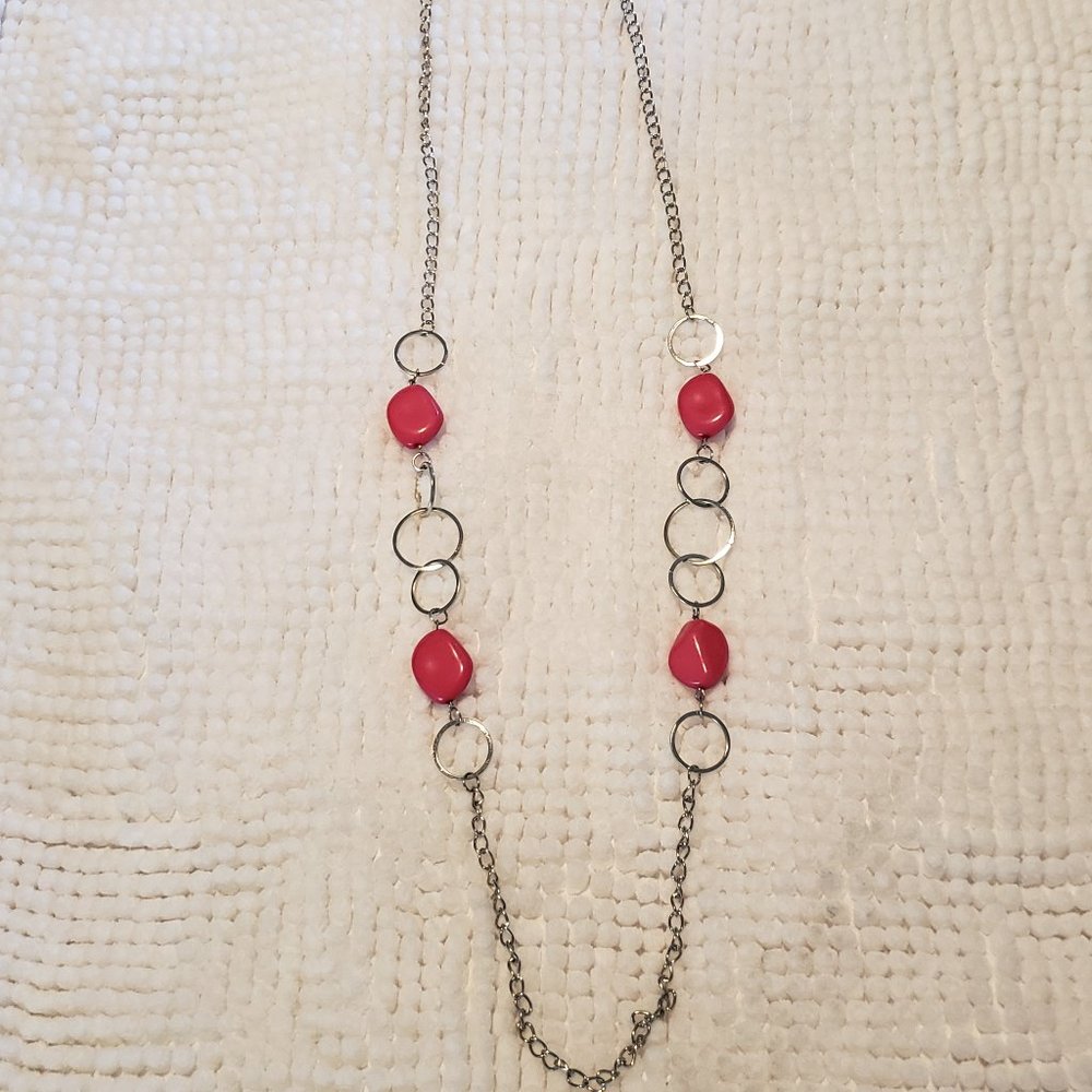 Pink necklace